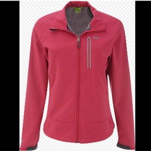 KOPPEN Pink Grid Softshell Jacket‎